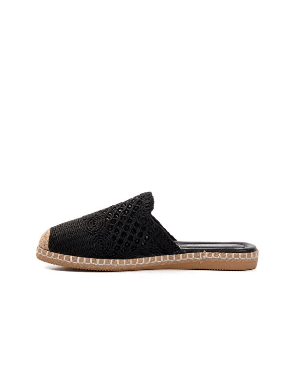 Siyah Örme Triko Kadın Terlik 542023 Z - Görsel 3