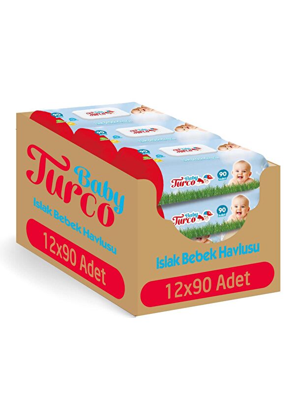 Baby Turco Islak Havlu 12x90'lı