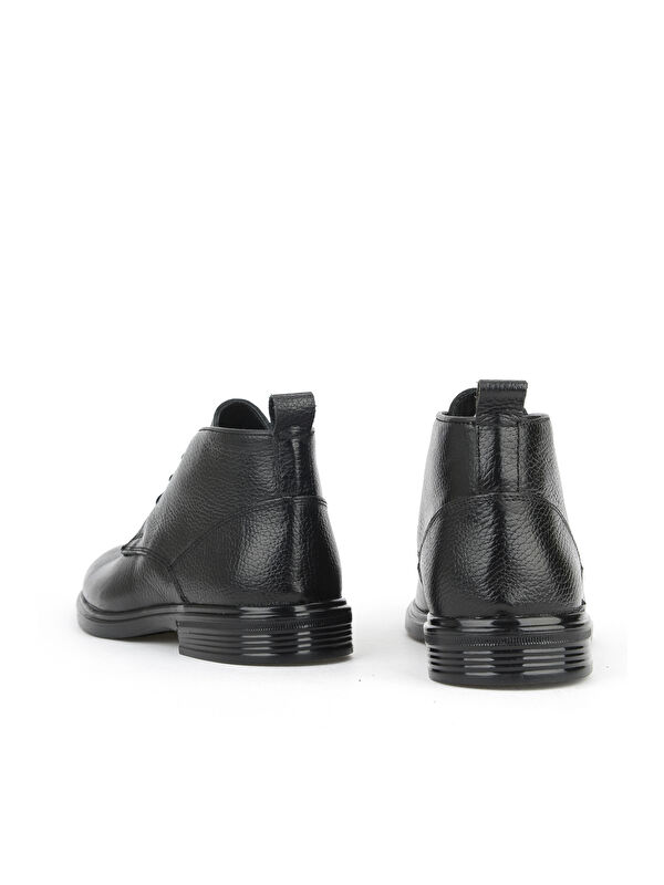 Erkek Hakiki Deri Bot 1531007Z8256 Siyah - Görsel 4