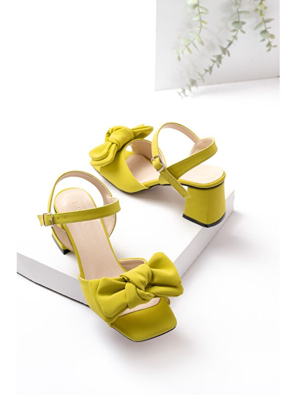 Kadın Silva Yeşil Sandalet - Görsel 2