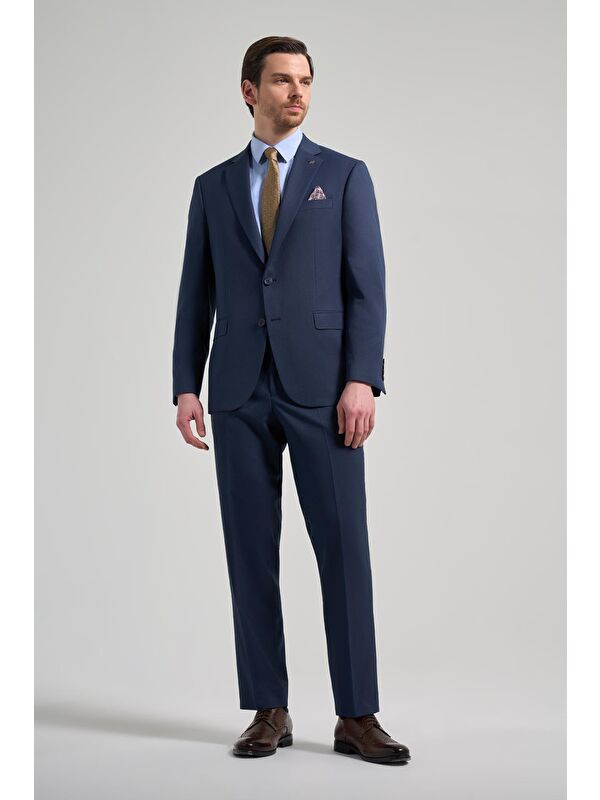 İMZA Bez Ayağı Mono Yaka Tam Astar Esnek 4 Drop Comfort Fit Takım Elbise 1001250169