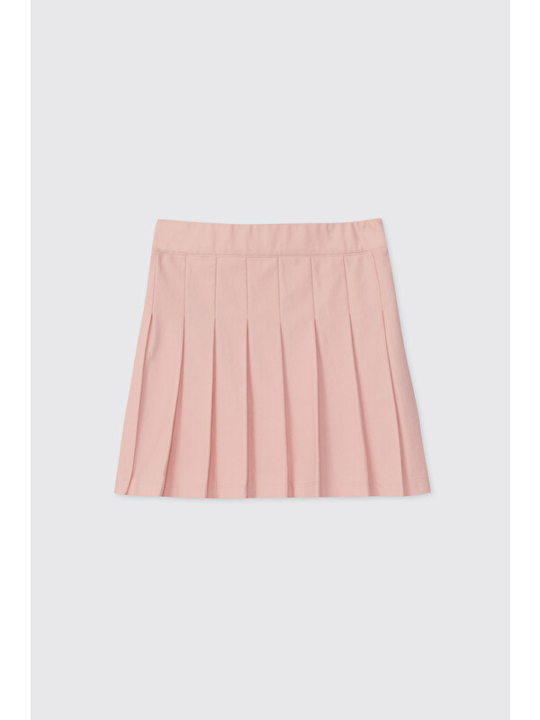 Panço Kız Çocuk Açık Pembe Etek