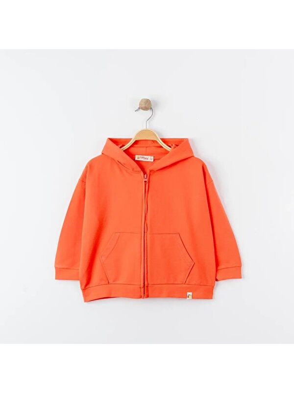 Tiffany Oversıze Eşofman Theme Kapüşonlu Fermuarlı Sweat