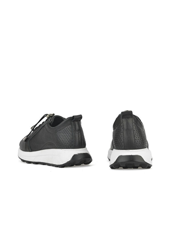 Kadın Hakiki Deri Sneaker 1511050Z2341 Siyah - Görsel 4