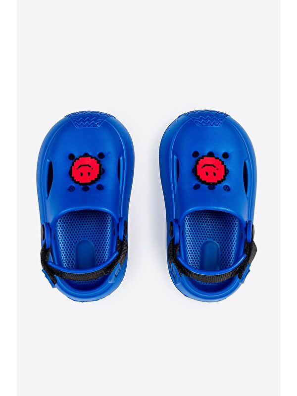 Çocuk EVA Terlik - Gülen Yüz Detaylı - Görsel 6