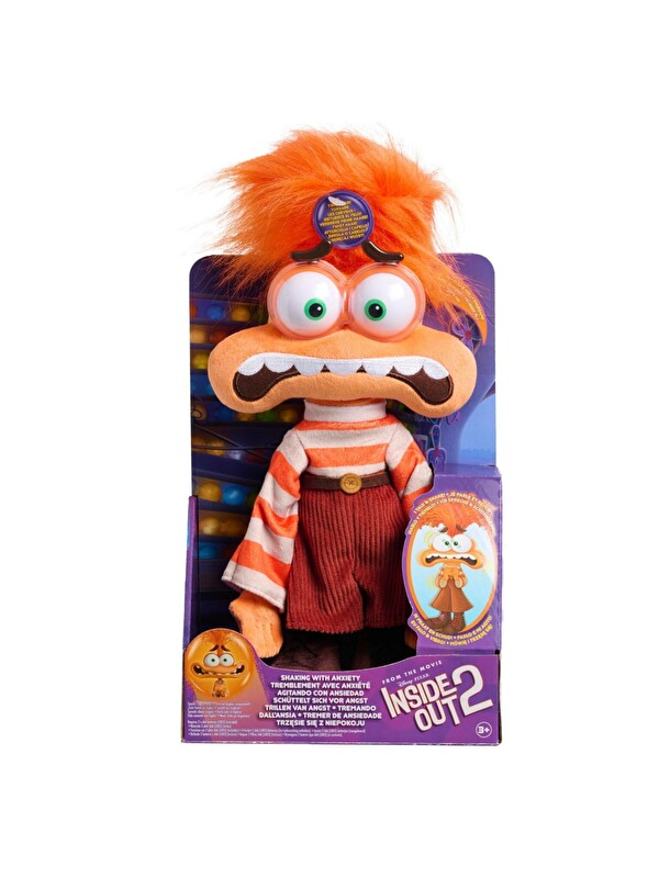 Inside Out 2 Endişe Sesli Hareketli Pelüş 45514
