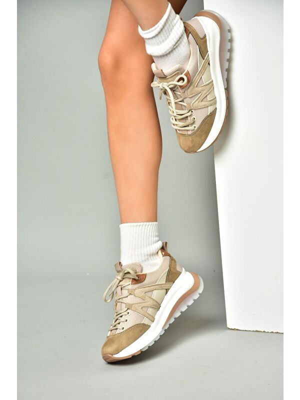 S9731130 Vizon Kadın Sneakers - Görsel 2