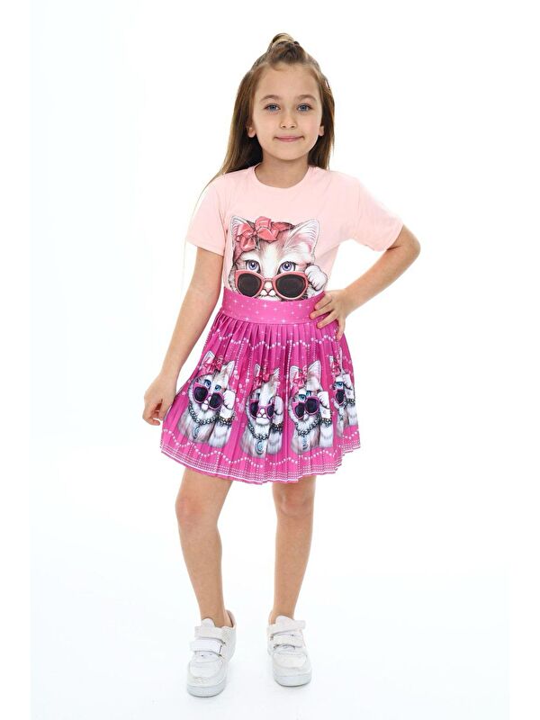 My Kids Wear Sevimli Kedi Etek Tişört