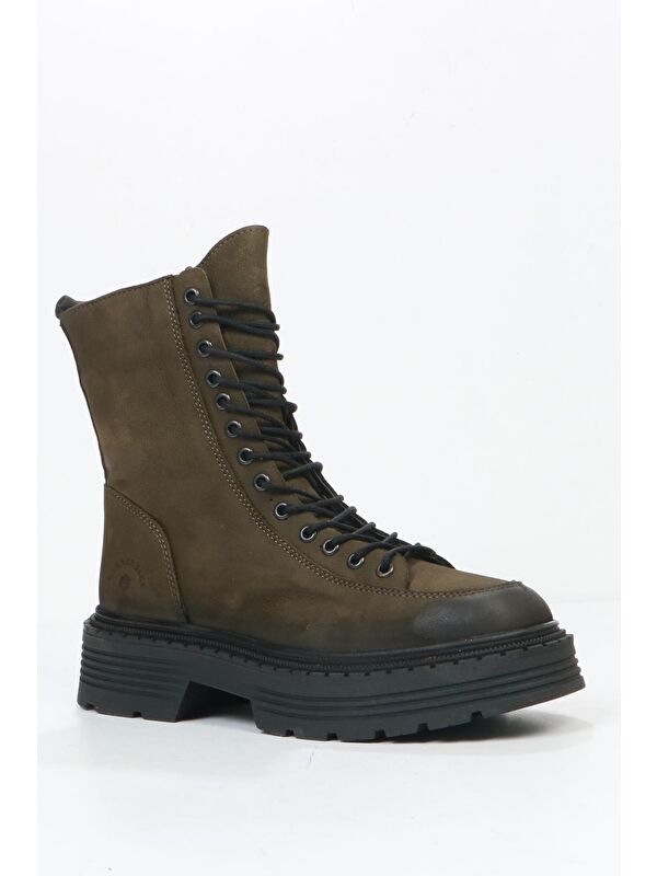 Loberia Hakiki Deri Haki Kadın Bot - Görsel 3