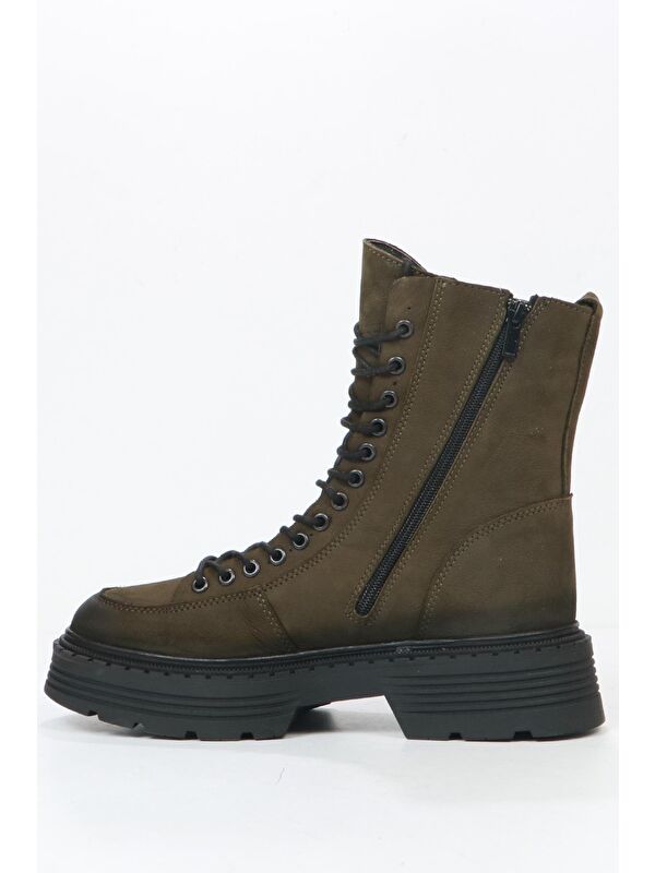 Loberia Hakiki Deri Haki Kadın Bot - Görsel 5