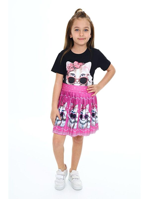 My Kids Wear Sevimli Kedi Etek Tişört