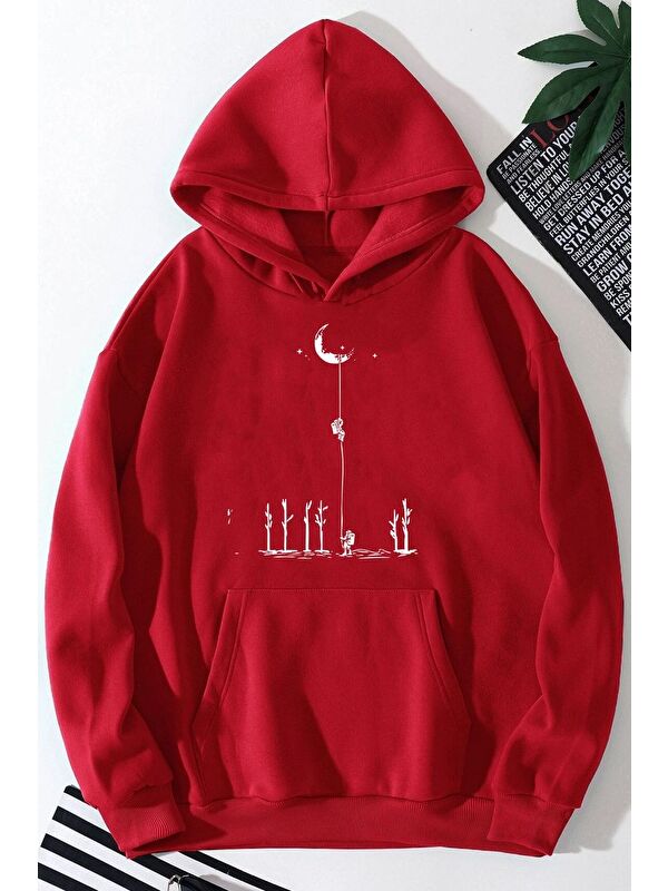 uyguntarz Unisex Uzay Temalı Sweatshirt