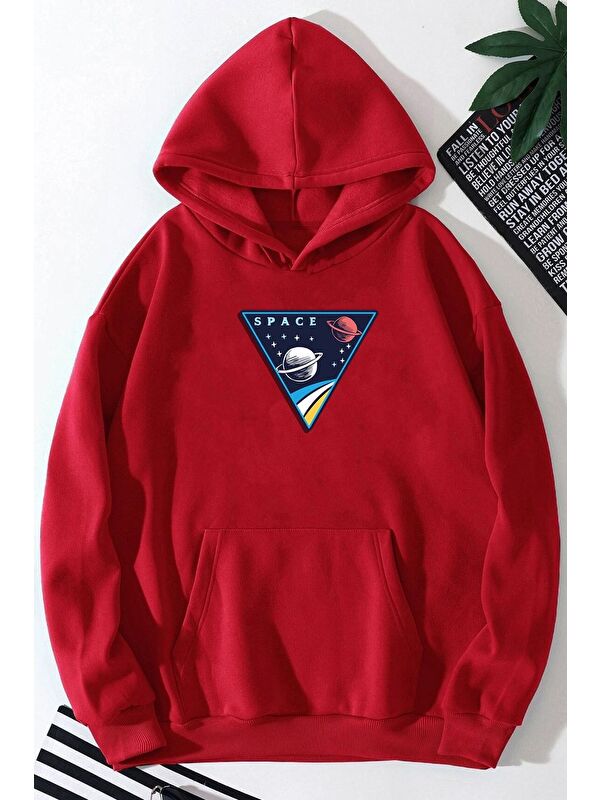 uyguntarz Unisex Space Baskılı Sweatshirt