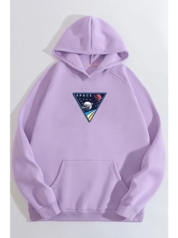uyguntarz Unisex Space Baskılı Sweatshirt
