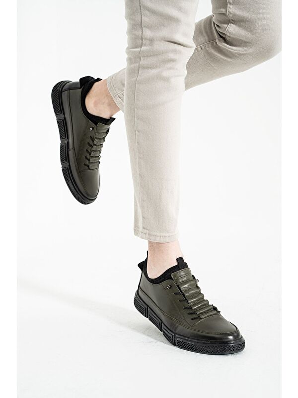 Madrid Haki Erkek Günlük Ayakkabı - Görsel 4