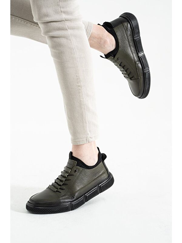 Madrid Haki Erkek Günlük Ayakkabı - Görsel 5