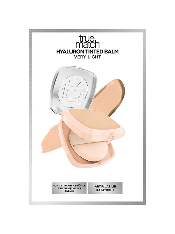 L'Oreal Paris L'Oréal Paris True Match Hyaluron Tinted Balm Fondöten - 1 Very Light