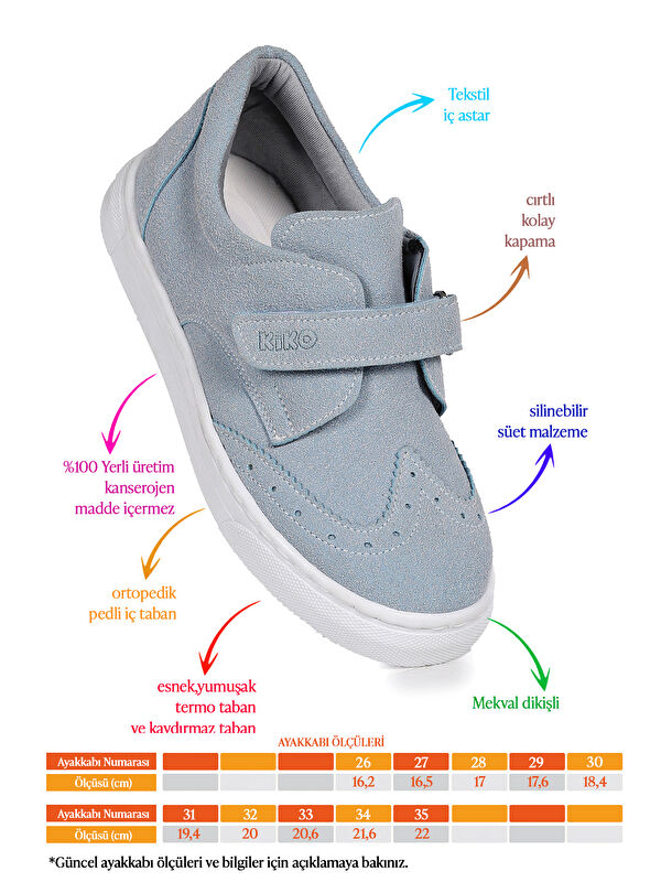 Richie Cırtlı Günlük Erkek Çocuk Casual Ayakkabı - Görsel 3