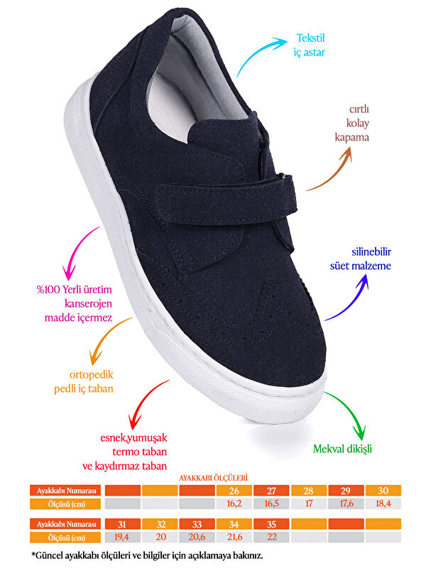 Richie Cırtlı Günlük Erkek Çocuk Casual Ayakkabı - Görsel 3