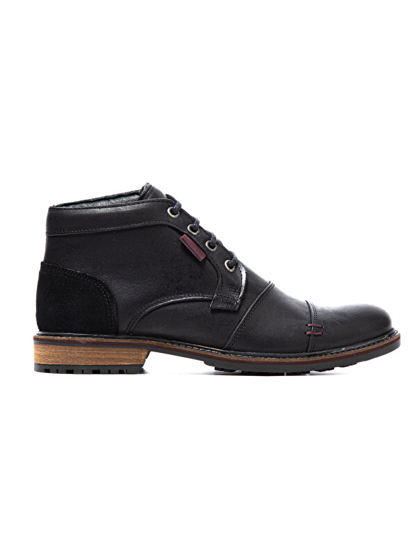 John May Erkek Bot 10522 020 WK-Jphn May Orkut Suede Black