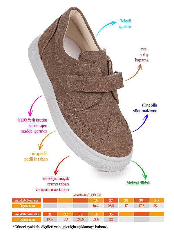 Richie Cırtlı Günlük Erkek Çocuk Casual Ayakkabı - Görsel 3