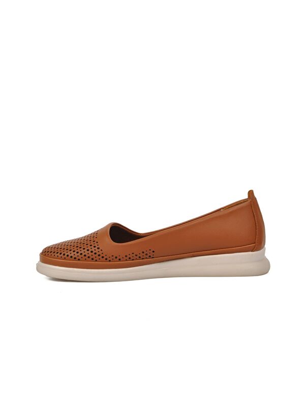 Taba Kadın Loafer Babet Ayakkabı 447018 - Görsel 3