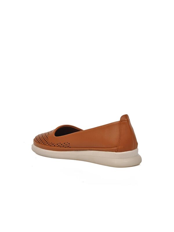 Taba Kadın Loafer Babet Ayakkabı 447018 - Görsel 5