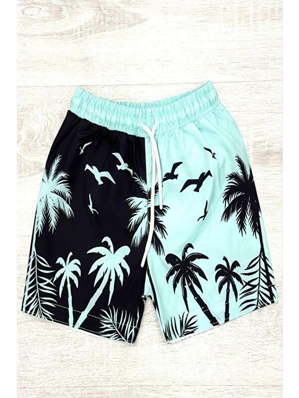 My Kids Wear Paraşüt Kumaş Çocuk Deniz Şortları