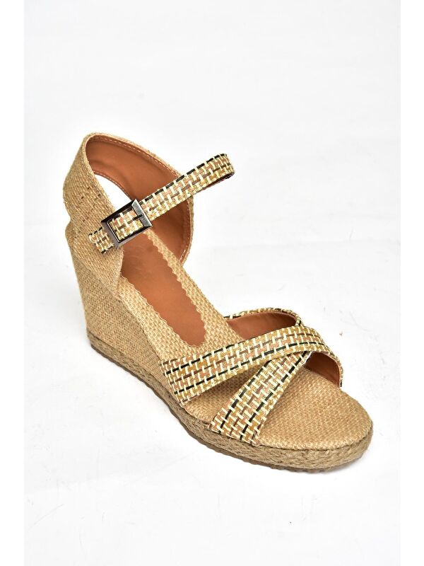 S2414140 Ten Kadın Dolgu Topuklu Ayakkabı - Görsel 3