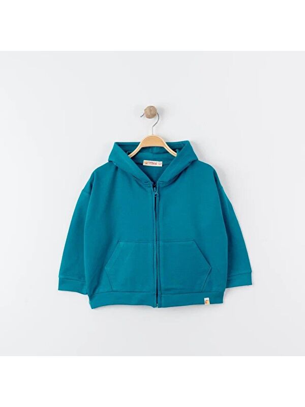 Tiffany Oversıze Eşofman Theme Kapüşonlu Fermuarlı Sweat