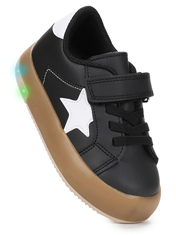 Rena Günlük Cırtlı Işıklı Kız Bebek Spor Ayakkabı - Görsel 2