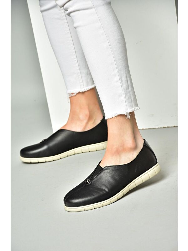 P5550812 Siyah Kadın Ayakkabı - Görsel 7