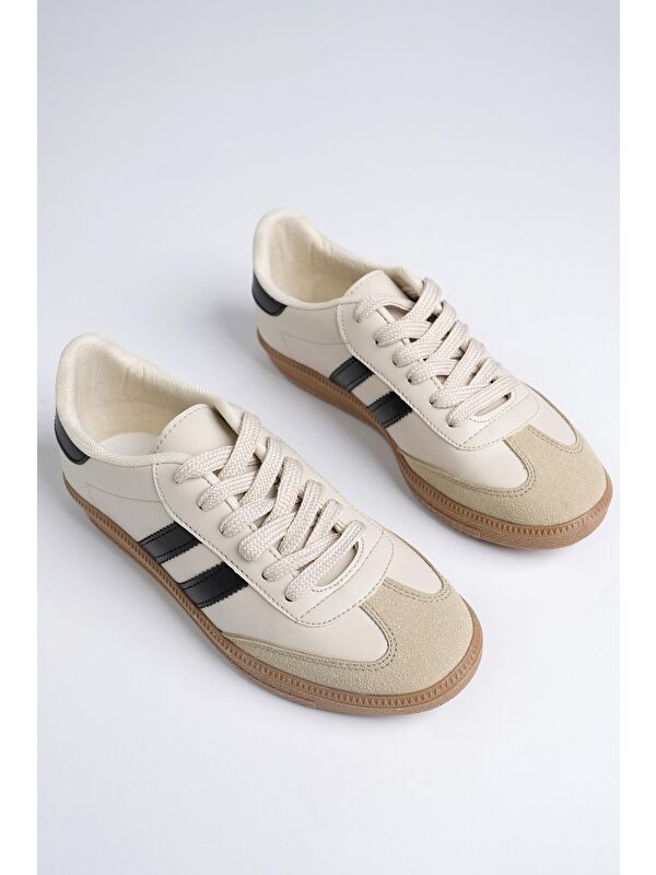 GORDON Unisex Ortopedik Günlük Bağcıklı Yürüyüş Koşu Sneaker Spor Ayakkabı - Görsel 4