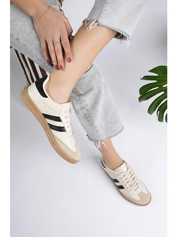 GORDON Unisex Ortopedik Günlük Bağcıklı Yürüyüş Koşu Sneaker Spor Ayakkabı - Görsel 8