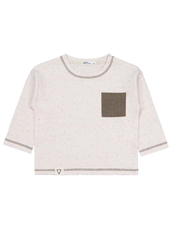 Civil Boys Kadife Cepli 2-5 Yaş Sweatshirt