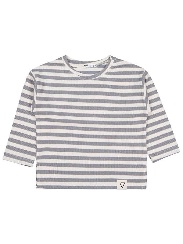 Civil Boys Kendinden Çizgili 2-5 Yaş Sweatshirt