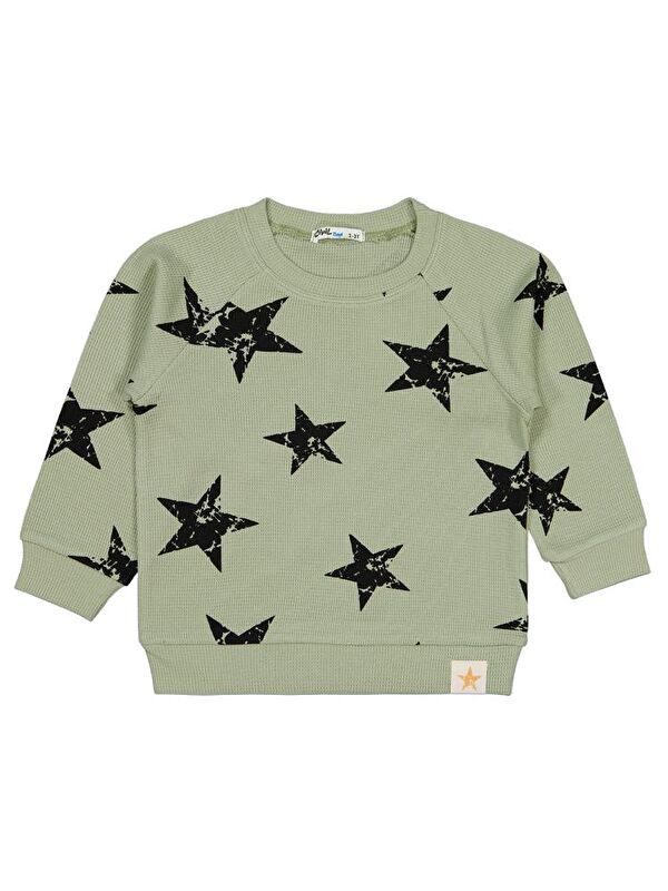 Civil Boys Yıldız Baskılı 2-5 Yaş Sweatshirt