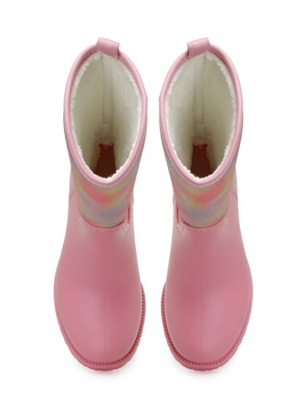 ELIS F 3PR Pembe Kız Çocuk Yağmur Çizmesi - Görsel 5