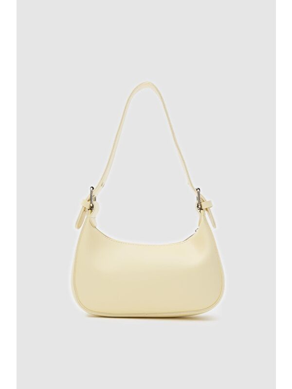 Shulebags Muse Oval Baget Çanta Sarı