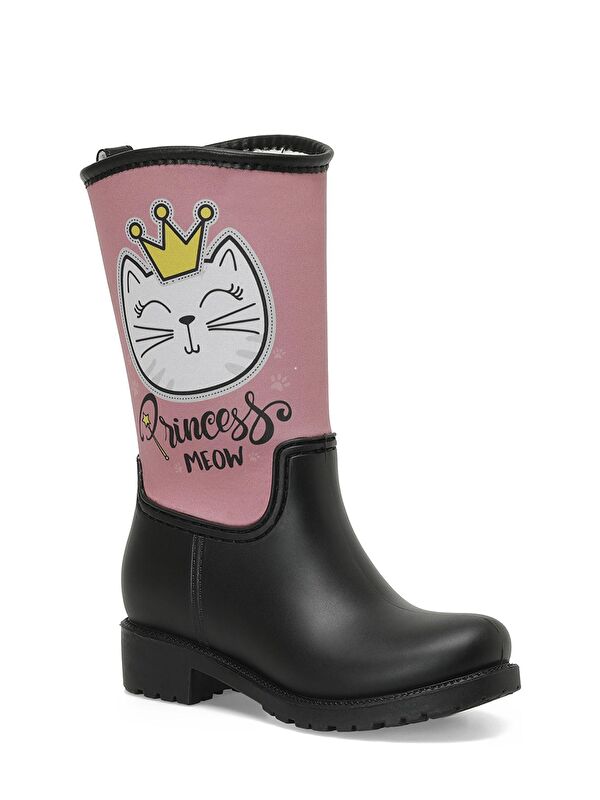 ELIS F 3PR Siyah Kız Çocuk Yağmur Çizmesi - Görsel 3