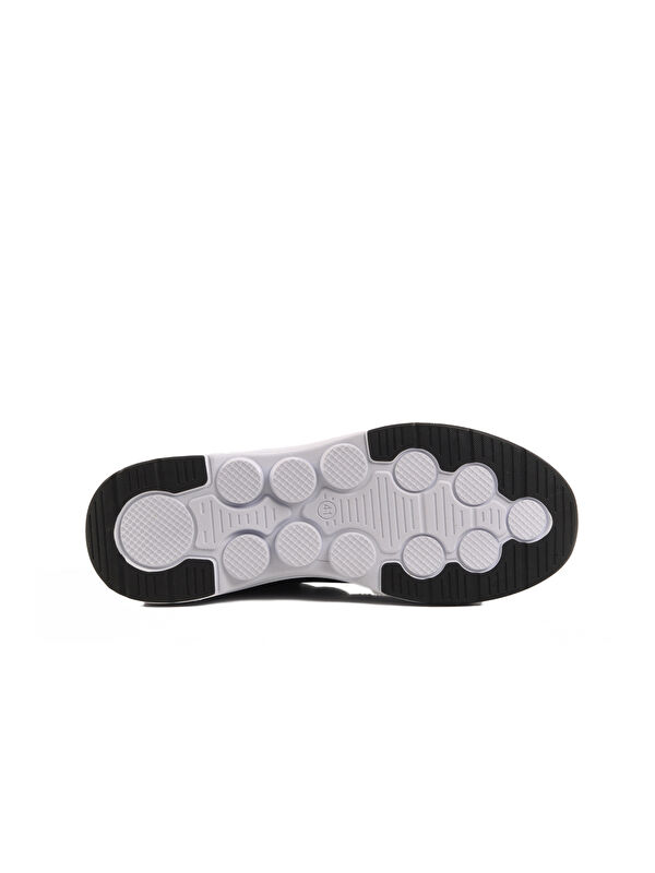 Siyah Beyaz Tekstil Erkek Spor Ayakkabı 2032 M - Görsel 6