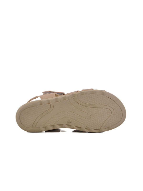 Bej Kadın Sandalet 673582 Z - Görsel 6