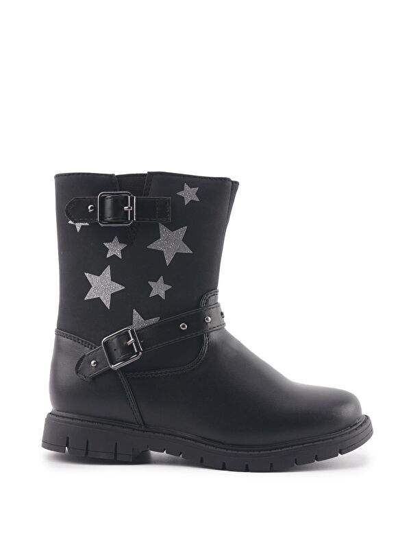 626181.P3PR Siyah Kız Çocuk Bot - Görsel 3