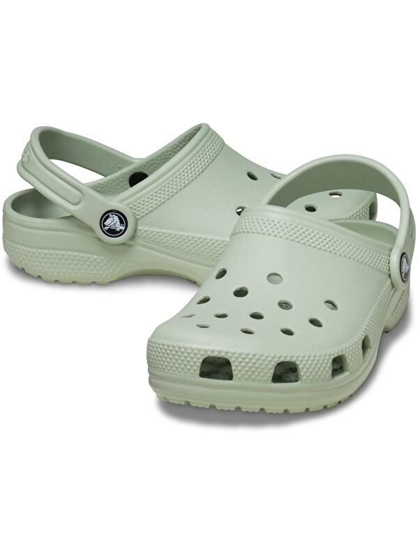 Classic Clog Çocuk Yeşil Terlik - Görsel 3