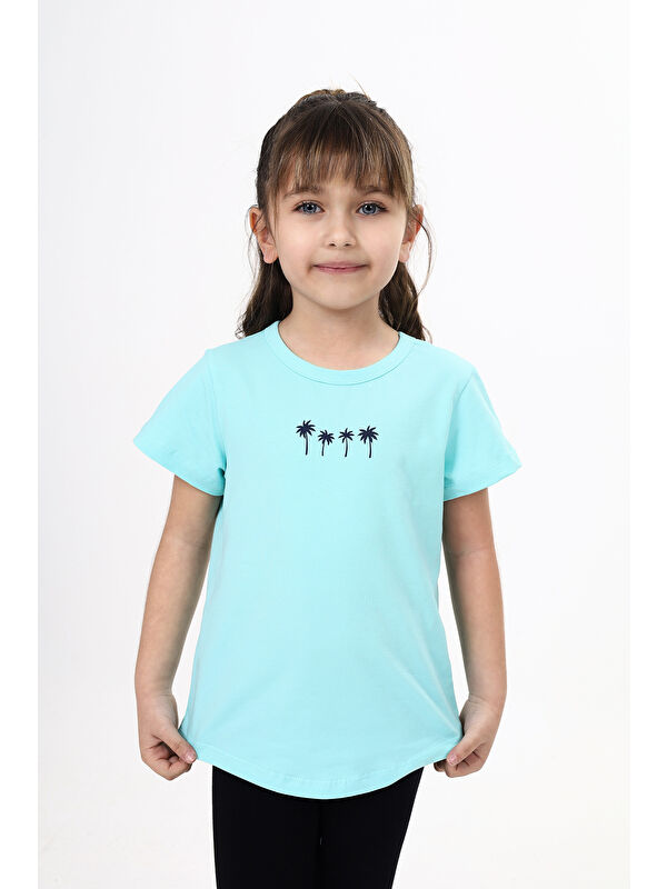 Toontoykids Kız Çocuk Baskılı Tişört