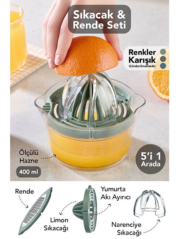Meleni Home Multi5 Sıkacak ve Rende Seti