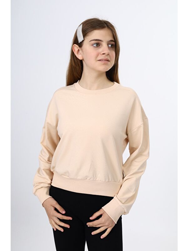 Toontoykids Kız Çocuk Okul Sweatshirt