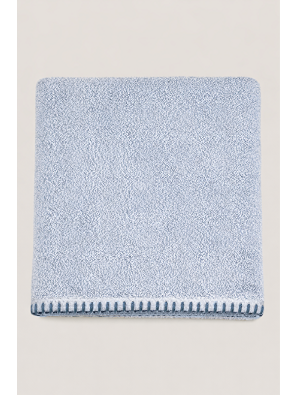 İrya Shadow %100 Pamuk El Havlusu 50x90 cm Misty Blue