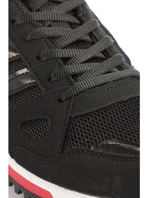 MAROON I Erkek Sneaker Ayakkabı Siyah / Kırmızı - Görsel 5