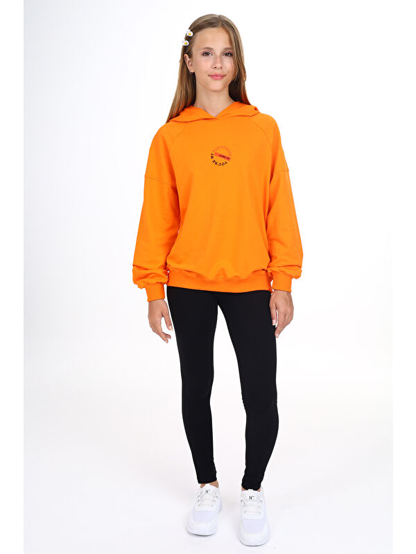 Toontoykids Kız Çocuk Baskılı Taytlı Takım